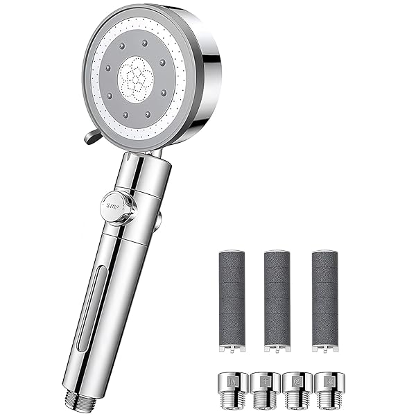 マイクロナノバブル シャワーヘッド 5段階モード 3Dプレミアム 360°角度調整 節水シャワーヘッド 高水圧 手元止水 極細水流 高洗浄力 塩素除去 毛穴ケア 汚れ除去 頭皮に肌に優しい 肌ケア 美髪 水漏れ防止 取り付け簡単 国際基準G1/2 4