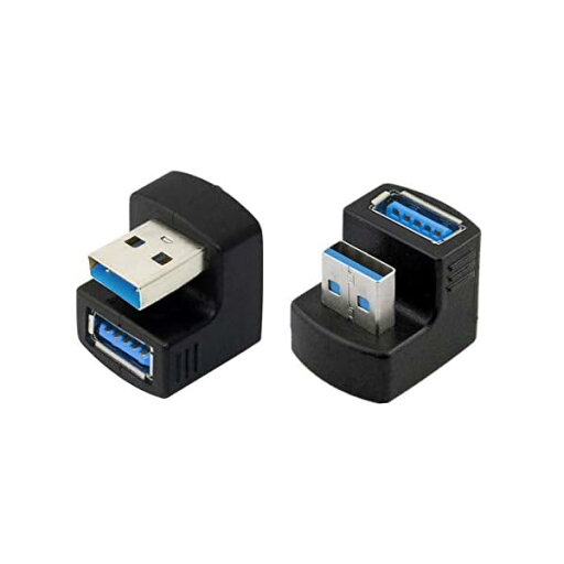 1セットアップ & ダウンアングル USB 3.0 アダプター A オス - メス 延長 180度 5Gbps 1セットアップ & ダウンアングル USB 3.0 アダプター A オス - メス 延長 180度 5Gbps