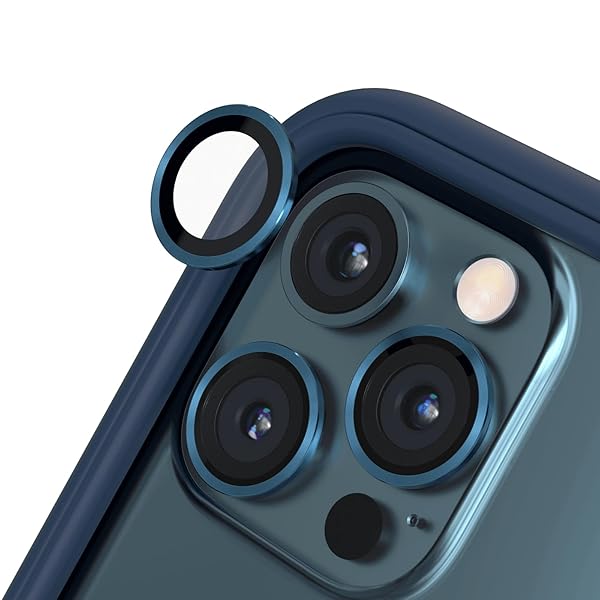 [iPhone 12 Pro Max] 用 カメラ レンズ 強化 ガラス 保護 フィルム カメラカバー 硬度9H 耐衝撃 傷防止..