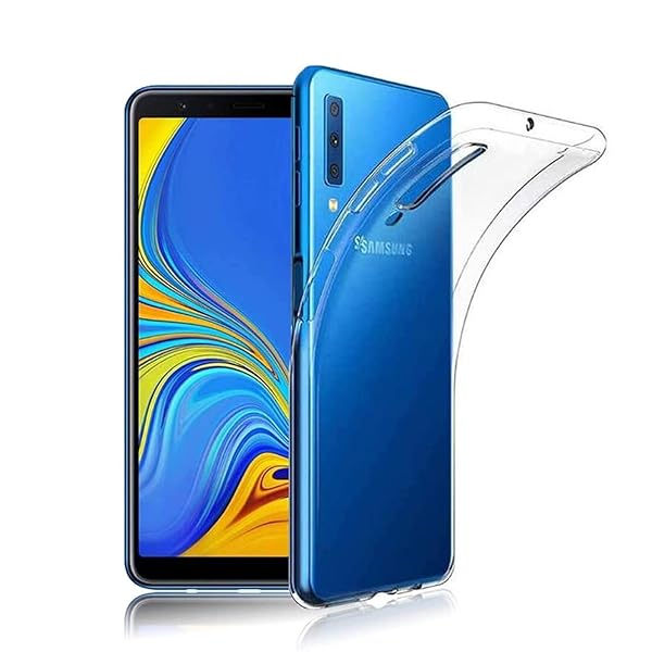 Galaxy A7 2018 用の スマホケース ギャラクシー A7 2018 用の カバー TPU 超薄型 全面保護 ケース ソフト ケース クリア シリコン...