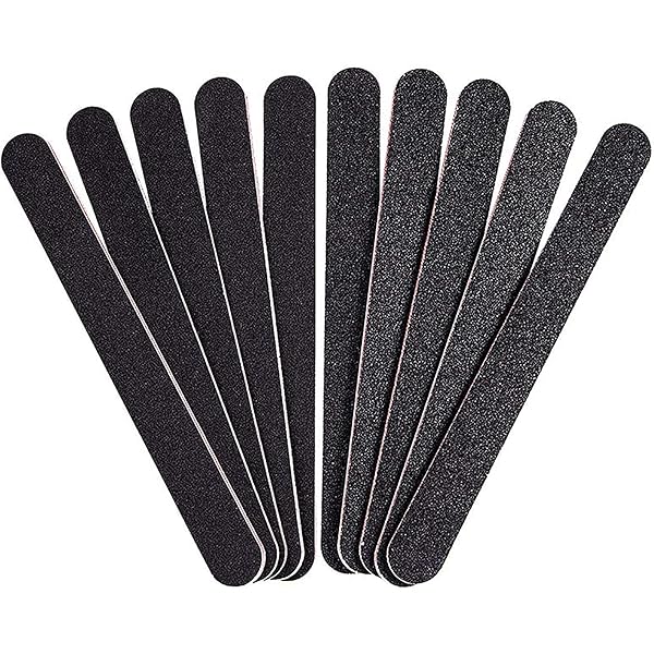 サンドスティック 工具 レザークラフト 用 へりおとし 研磨 レザーエッジ やすり 研削バー 両面タイプ DIY 手作り裁縫 レザーツール ブラック 10枚セット