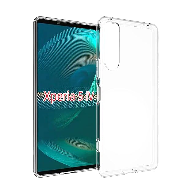 Xperia 5 IV 用の スマホケース xperia 5 iv 用の カバー TPU 超薄型 全面保護 ケース ソフト ケース クリア シリコン 透明 クリ...
