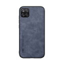Silklike ケース 対応 Samsung Galaxy A22 5G カバー ビルトインメタルプレート対応 Samsung Galaxy A22 5G - 青