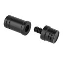 ビリヤードキュープールキュー用関節保護ジョイントキャップ、1セット, 3/8×10 22×55mm