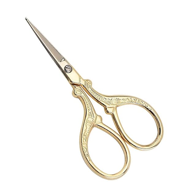 刺繍ハサミ 縫製はさみ 糸きりハサミ 小さい手芸はさみ ステンレス製 良い切れ味 DIY 裁縫ツール 手芸..