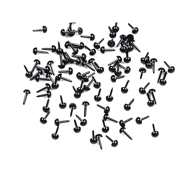 プラスチックアイ 300個入り ぬいぐるみ目 動物 ぬいぐるみ アイ テディベア 人形目 動物鼻 DIY用 縫製 クラフト 手作り 手芸パーツ 3mm/4mm/5mm