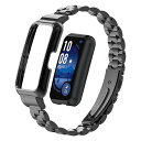 バンド Huawei Band 9 / Huawei Band 8 対応 バンド ステンレスメタル おしゃれ 交換バンド クイックリリースボタン アクセサリー ...