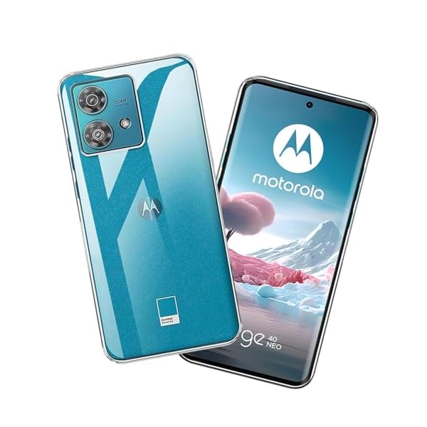 Motorola Edge 40 Neo 用の スマホケース エッジ 40 Neo 用の カバー TPU 超薄型 全面保護 ケース ソフト ケース クリア シリ...