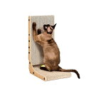 猫 爪研ぎ 猫 爪とぎベッド 猫 家 M 猫グッズ 猫の爪とぎ段ボール(L字型,29x24.5x48cm)