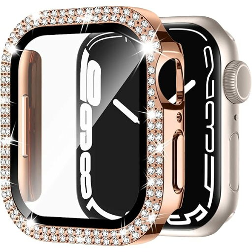 アップルウォッチ カバー40mm 41mm 42mm 44mm 45mm 46mm対応 アップルウォッチ 本体 ダブルダイヤモンド ガラスフィルム付 超薄型 PC+ガラス素材 高透過率apple watch カバーキズ防止 簡単に取り付け・取 全面保 アップルウォッチ カバー40mm 41mm 42mm 44mm 45mm 46mm対応 アップルウォッチ 本体 ダブルダイヤモンド ガラスフィルム付 超薄型 PC+ガラス素材 高透過率apple watch カバーキズ防止 簡単に取り付け・取 全面保