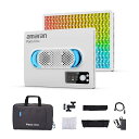 Pano 120c Kit 120W RGBWW フルカラーLEDパネルライト 13,490lux高輝度 2,300K-10,000K調整可能 USB-C PD...