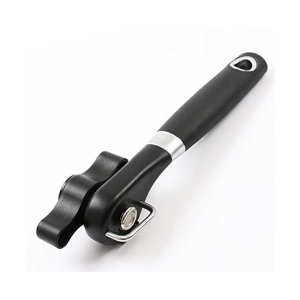 SZM 缶切り 缶オープナー 蓋開け器 オープナー 缶詰 ブラック