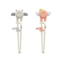 トレーニング箸 ベビー用はし 箸 2ペア 子供用 初心者用 かわいい 右手用 練習箸 矯正箸 食洗機対応 箸ホルダー シリコン製