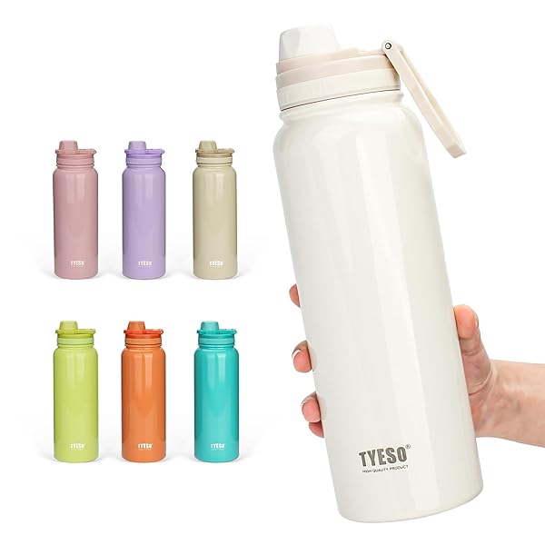 水筒 真空断熱 スポーツボトル 1050ml/1200ml 保温保冷 水筒 直飲み 広口 ハンドル付 大人 子供 8色選..