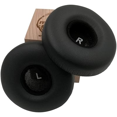 交換用 70mm クッション イヤーパッド - AKG Y50 Y55 Y50BT ヘッドホン用 修理パーツ イヤーマフ イヤーパッド カップピローカバー (ブラック) 交換用 70mm クッション イヤーパッド - AKG Y50 Y55 Y50BT ヘッドホン用 修理パーツ イヤーマフ イヤーパッド カップピローカバー (ブラック)