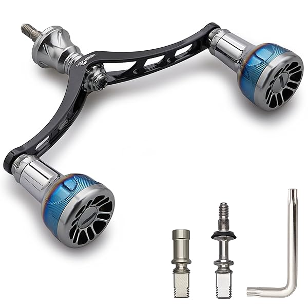 98/110mm リール ハンドル シマノ(Shimano) ダイワ(DAIWA) 通用 スピニングリール用 Arch Engine Serie..