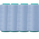 ミシン糸 60番 セット 3000m巻x4個 ロックミシン糸 大容量 業務用 糸 工業用 糸 家庭ミシン用 キルティング 糸 普通地用 手縫い糸 裁縫糸 かわい...
