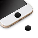 ホームボタンシール Sakula 指紋認証可能 iPhone8 iPhone8 Plus iPhone7 iPhone7 Plus iPhone6s iPhone6 Plus iPad pro iPad miniなど対応 ホームボタンシール(ブラック
