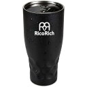 真空断熱タンブラー 蓋つき ステンレス 二重構造 900ml ブラック (RRWB11-BK)