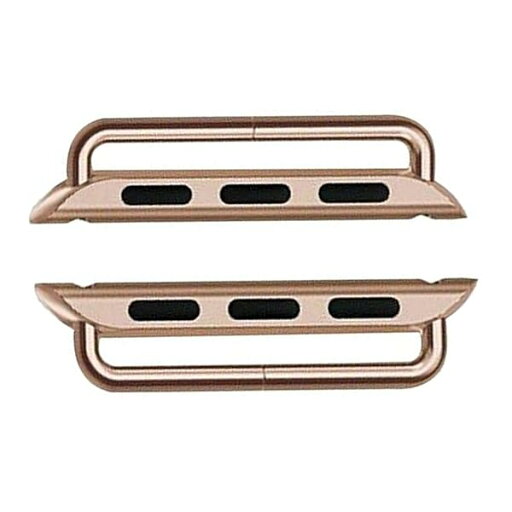 Apple Watch バンド アダプター アップルウォッチ用 交換金具 Apple Watch Seraies 6 SE 44mm Seraies 42mm 対応 連結器 ローズゴールド Apple Watch バンド アダプター アップルウォッチ用 交換金具 Apple Watch Seraies 6 SE 44mm Seraies 42mm 対応 連結器 ローズゴールド