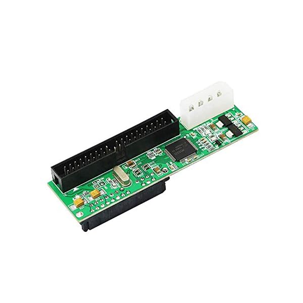 22 ピン SATA-IDE 変換 PCBボードアダプタ、2.5 3.5 SATA ATAからHDD DVD CD-ROM変換 (青大SATA F3.5 M)