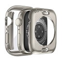 対応 Apple Watch ケース Series 9/8/7 アップルウォッチ カバー PC素材 防水 2 in 1 前後の保護 Apple Watch カバー 全面保護 二重構造 アップルウォッチ ケース 高耐久 高透過率 装着簡单(41mm,チ