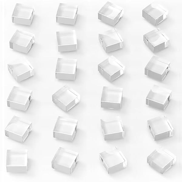 強力マグネット 冷蔵庫マグネット ガラスマグネット 透明 可愛い 24個セット 家/事務所/お店/工場/学校..