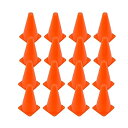 三角コーン マーカーコーン 18cm/23cm サッカーコーン コーン 16本セット (18cm)