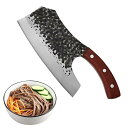 蕎麦切り包丁 麺切り うどん切り 和包丁 185mm 5Cr13MoV フルタング構造 両刃 頑丈なフルタング、初心者の方にお勧めします
