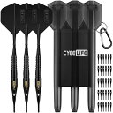 16g 純銅のソフトチップダーツセッ Soft tip Darts(Black)
