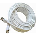 5M CAT6 白色 屋外高耐久LANケーブル(カテゴリー6) 2重被覆 屋外用 30年の屋外耐候性PE(ポリエチレン) PoE 専用ピン付 紫外線 耐候性 防水 屋外仕様 ランケーブル ホワイト