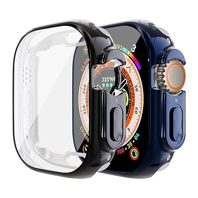 2pbN\tgP[XیP[X KXtB ̌^Rp`uApple Watch Ultra 49mmAhیP[X ^XN[veN^[ ^b`ǍD Sʕی y wh~IWatch Ultra 49mmpAubN+~bh