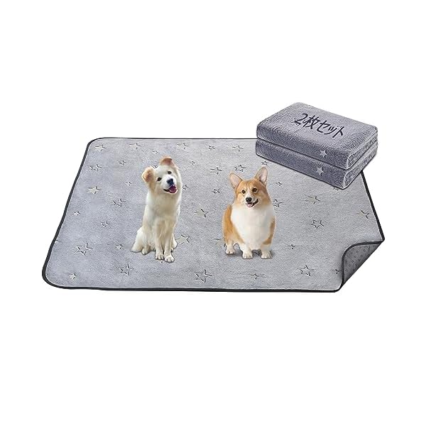 洗えるペットシーツ 超吸水 ペットシーツ 洗える 滑り止め おしっこマット 速乾 ペットマット 防水 漏れ防止 洗濯機で丸洗い おしゃれなデザイン 消臭 介護 エコ 噛み耐性 抗菌加工 子犬とシニア犬のトイレトレーニング おしっこマット 犬 猫用