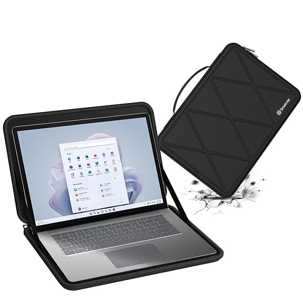 ハードEVA保護スリーブケース 15インチ Microsoft Surface Laptop 6/Microsoft Surface Laptop 5、 15インチ Microsoft Surface Laptop 4/Surface Laptop