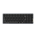 FLOW100 ロープロファイルメカニカルキーボード 英語配列 スペースグレイ 標準装備キースイッチ PHANTOM(タクタイル) 技適認証取得(2)