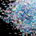 レジン パーツ 琉球ガラス 50g ガラスフリット 小さいサイズ キラキラガラス削り 虹削り ガラス削り クラフト材料 樹脂シェル DIYクラフト材料 シェルパーツ 装飾用フィラー ネイルパーツ ミックス材料 (ミックスカラー)