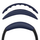 ヘッドバンド 互換性 ヘッドホンヘッドバンドプロテインレザーパッド ボーズ Bose QuietComfort 35 ii Gaming, QC35 II, QC35, QC45, QC SE 対応 交換用 (ダークブルー)