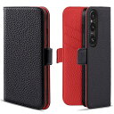 Xperia 1 VII ケース 手帳型 軽量 薄型 SO-51F SOG15 手帳型ケース メンズ エクスペリア1 vii ケース 手帳型 高級PUレザー 耐...