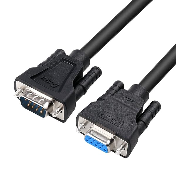 RS232C シリアルケーブル 2m ストレートケーブル D-Sub9ピンオス-D-Sub9ピンメス