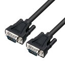 RS232C シリアルケーブル 5m ストレートケーブル オス-オス データ転送 DB9 Cable(2)
