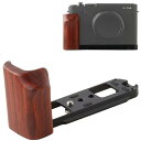 Fujifilm X-E4用ハンドグリップノーブルウッド+メタル (GP-XE4-R)