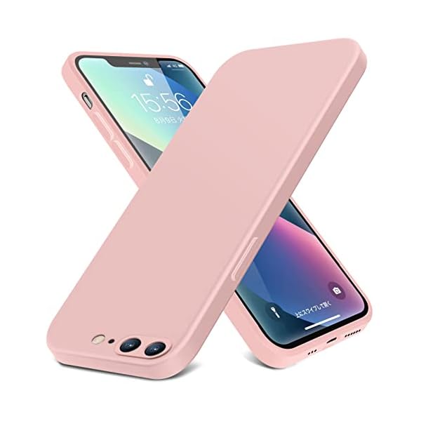 iPhone 8 Plus 用 ケース iPhone 7 Plus 用 ケース シリコン 薄型 可愛い スリム ソフト カバー 耐衝撃..
