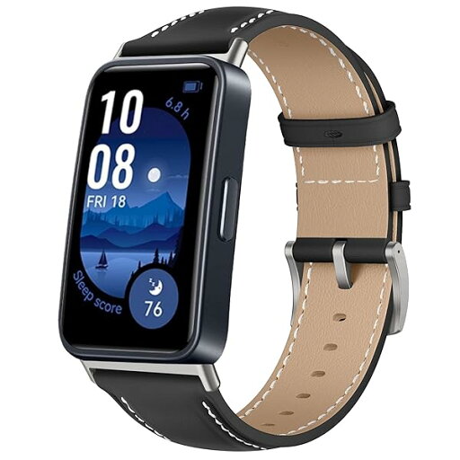 レザーバンド For HUAWEI Band 10 / HUAWEI Band 9 / HUAWEI Band 8 対応 バンド PUレザー素材 ベルト ソフト 柔軟性 ビジネス風 交換ベルト レディース&メンズ 革製ストラップ レザーバンド For HUAWEI Band 10 / HUAWEI Band 9 / HUAWEI Band 8 対応 バンド PUレザー素材 ベルト ソフト 柔軟性 ビジネス風 交換ベルト レディース&メンズ 革製ストラップ