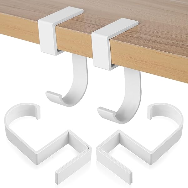 テーブルフック 机 フック デスクフック 5型 カバン 掛け フック 洗面所 キッチン 戸棚下 収納 バッグ..