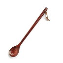 ロングスプーン 木製 調理スプーン 長33cm ヨーグルト 軽量 マドラー 攪拌 炒め物 煮物