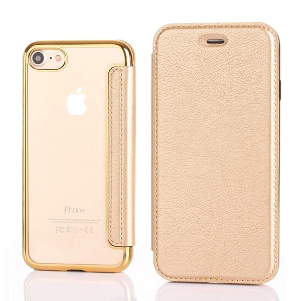 iPhone SE3 ケース iPhone SE2 ケース 第2世代 iPhone8 ケース iPhone7 ケース手帳型 クリア 背面 高級なPUレザー 薄型 透明 衝撃吸収 ブランド シンプル カード収納 スマホケース iPhone 7 iPho