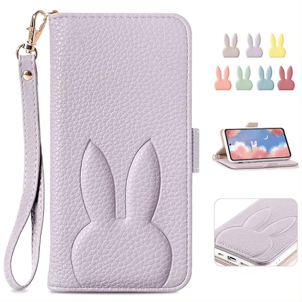 Galaxy S23 手帳型ケース Galaxy S23 ケース 手帳型可愛い 兎 ギャラクシー S23 携帯カバー SC-51D docomo 保護ケース SCG19 au 財布型 ぎゃらくしー S23 紙幣ケース レディース 女性 おしゃれ 人気