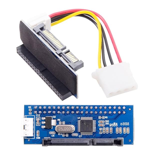 IDE/PATA 40ピン ディスク - SATA メス変換アダプター PCBA デスクトップ用 3.5インチハードディスクドライブ, NF-EP-046
