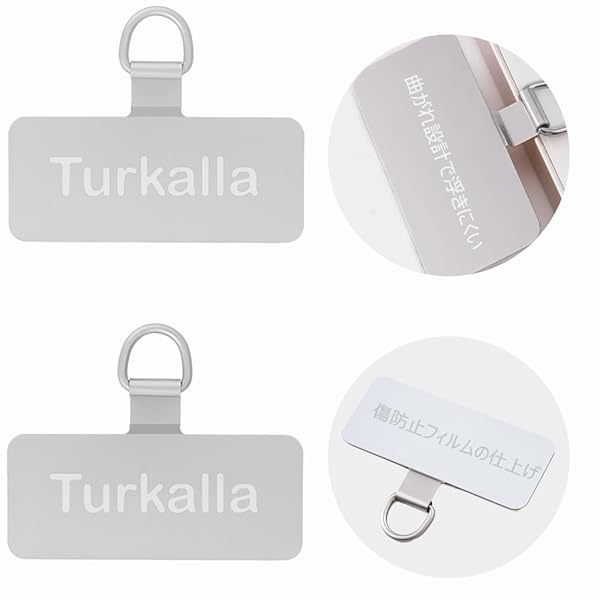 スマホ ストラップホルダー 2枚入り【第二世代 極薄0.3mm・曲がれ設計で浮きにくい・傷防止仕上げ】ス..