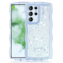 Samsung Galaxy s22 ultra ケース SC-52C SCG14 ケース クリア キラキラ かわいい tpuソフトケース 薄型 傷防止背面 滑り止め 指紋防止 ストラップホール付き スマホケース ギャラクシーs22 ultra カバ